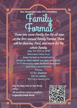 Family Formal Poster